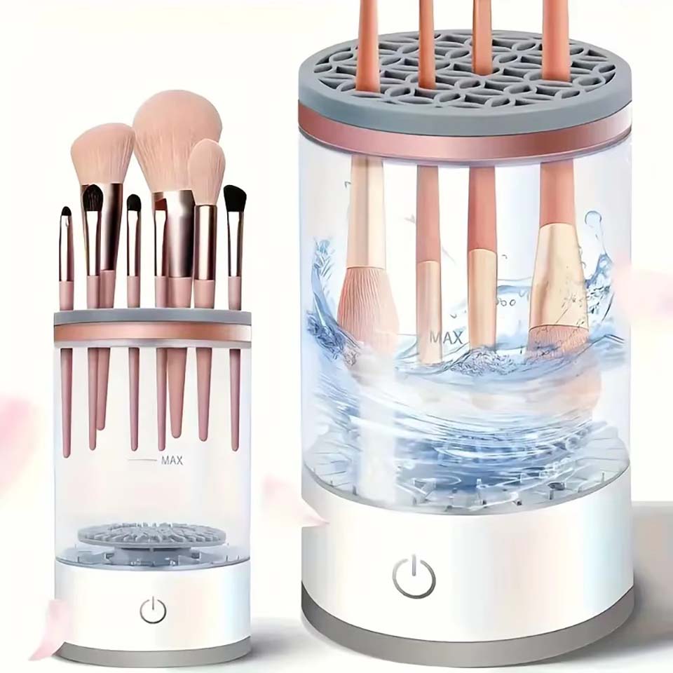 Beauty Makeup Brushes - Pembersih dan Pengering Kuas Makeup Bertenaga