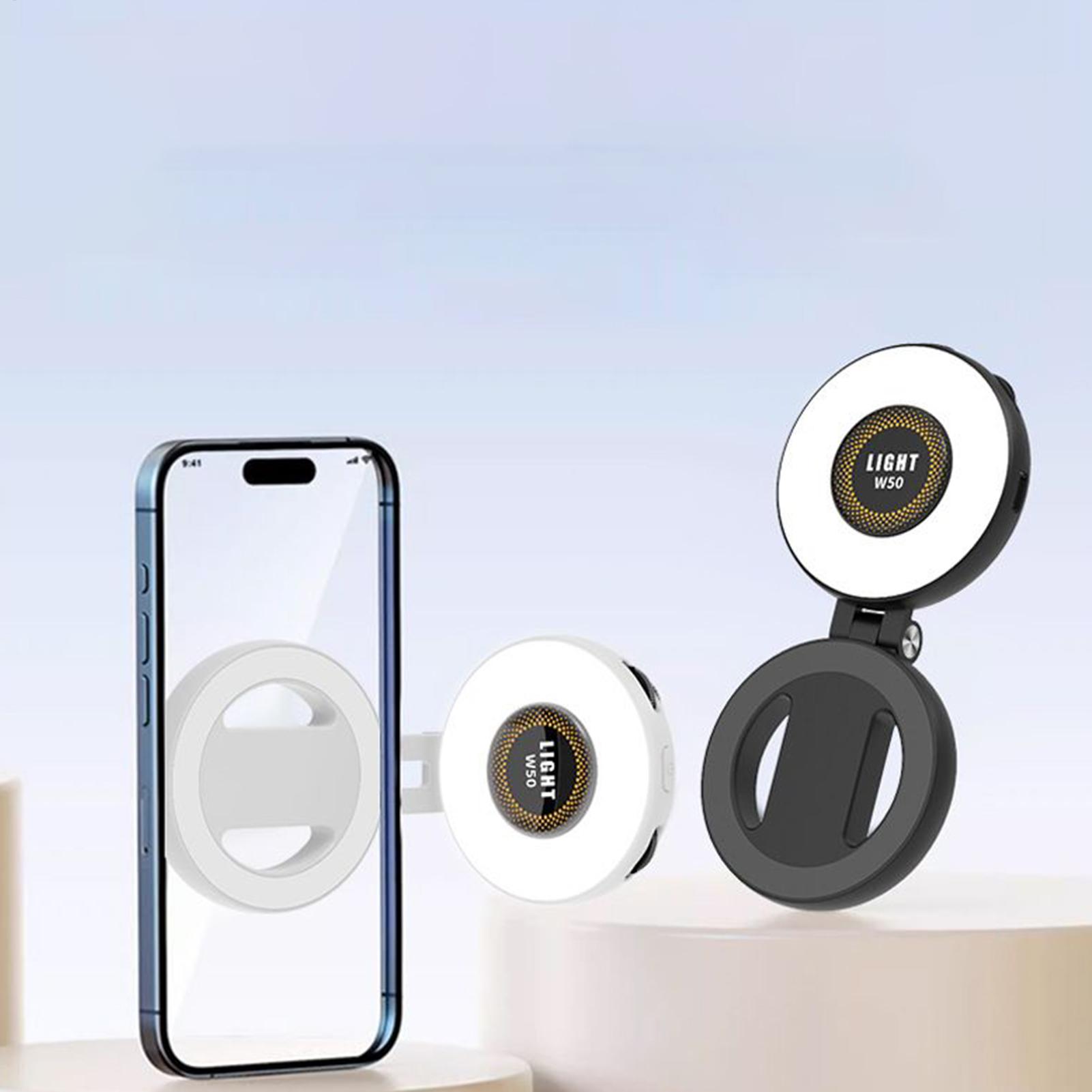 Beauty Works Makeup - Lampu Selfie Magnetik 3 Mode Pencahayaan