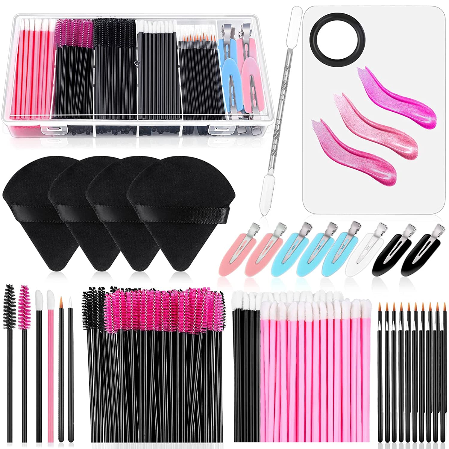 Makeup Beauty Ro - Perlengkapan Rias Wajah Palet Pencampur Puff