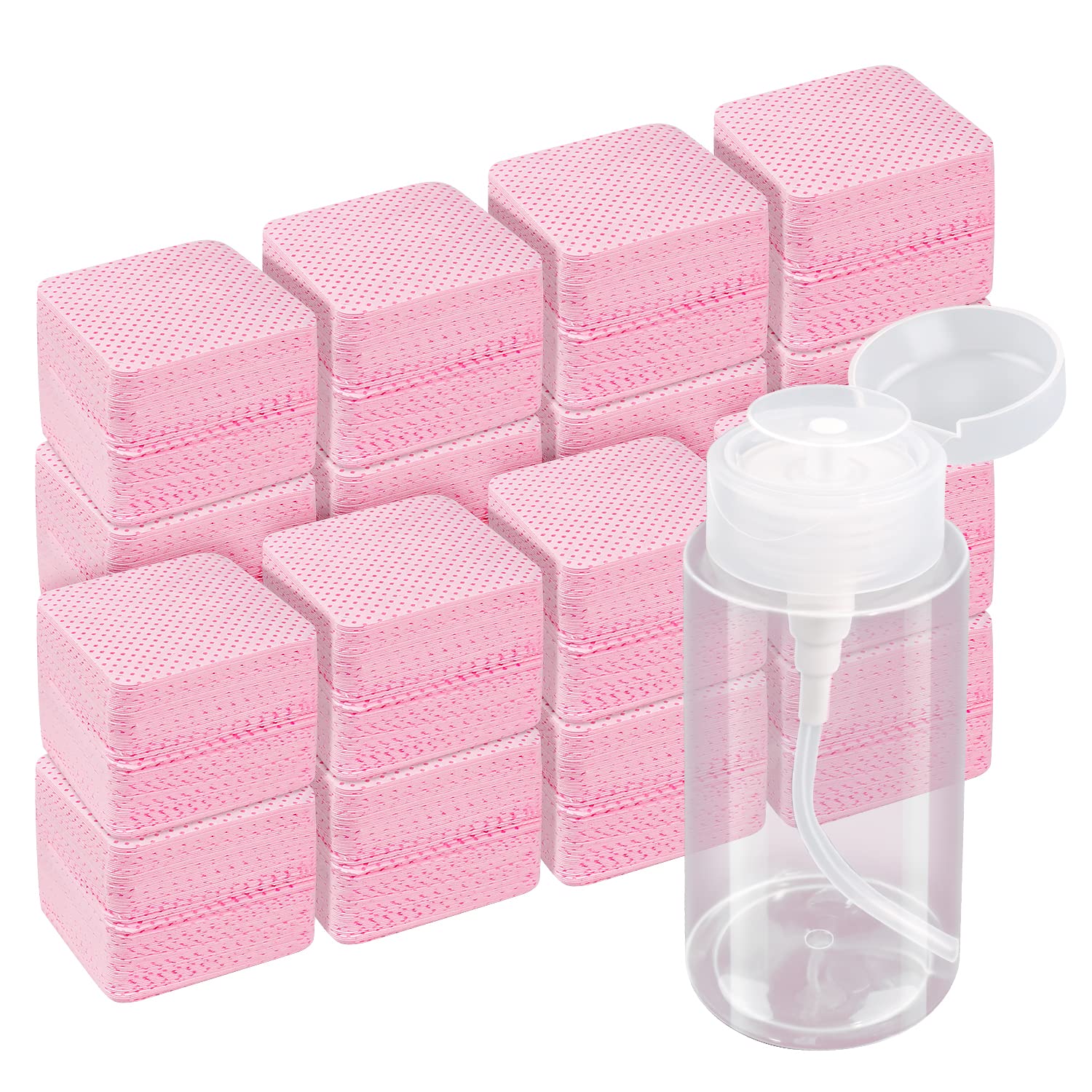 Gel Nail Polish - 20/600Pcs Tisu Kuku Bebas Serat Bahan