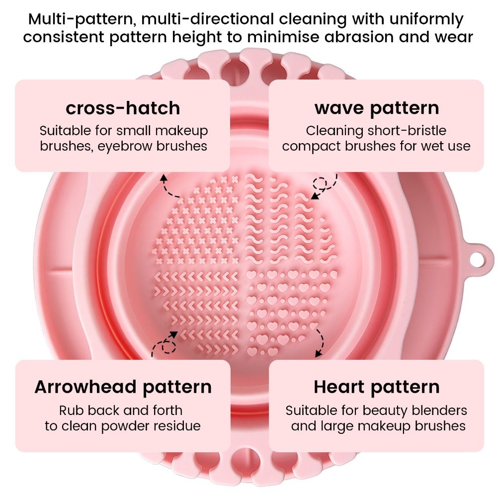 Makeup Brush Set - Mangkuk Pembersih Kuas Makeup Bahan Silikon