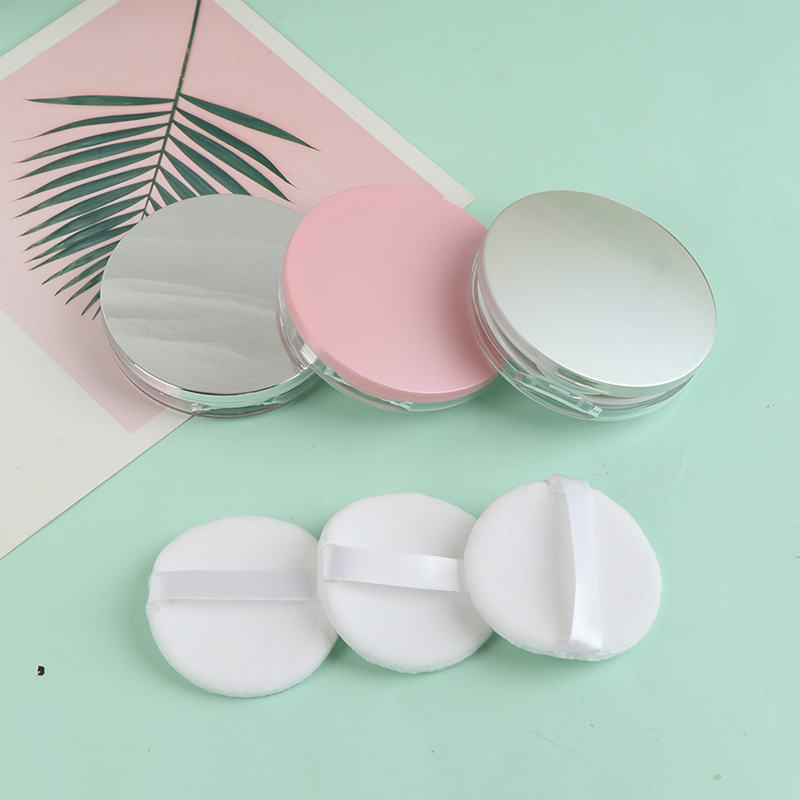 Beauty Makeup Sponge - 3g wadah bubuk longgar ultra-tipis, wadah