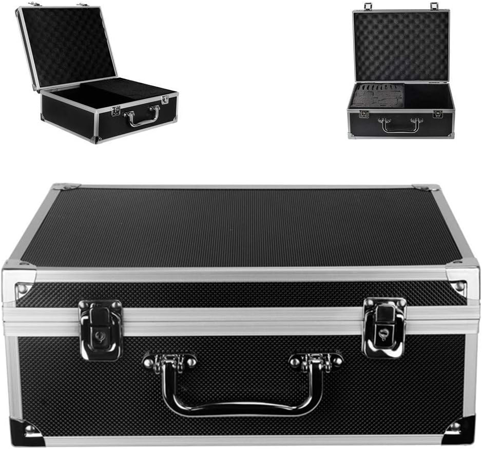 Beauty Makeup Box Set - Kotak Kotak Perlengkapan Tato Kunci Aluminium