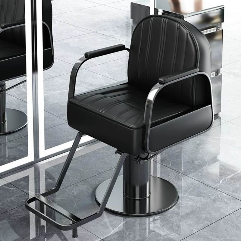 Beauty Works Makeup - Kursi Barber Styling yang Dapat Direbahkan,