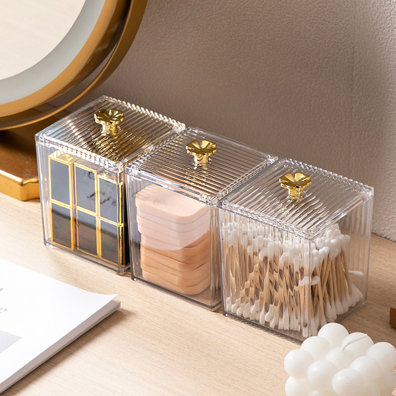 Kotak Penyimpanan Kapas Kosmet - Beauty Makeup Sponge ulasan dan harga