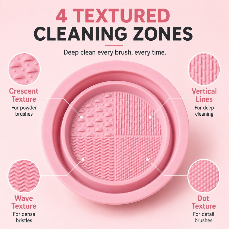 Mangkuk Pembersih Kuas Makeup  - Beauty Makeup Sponge ulasan dan harga