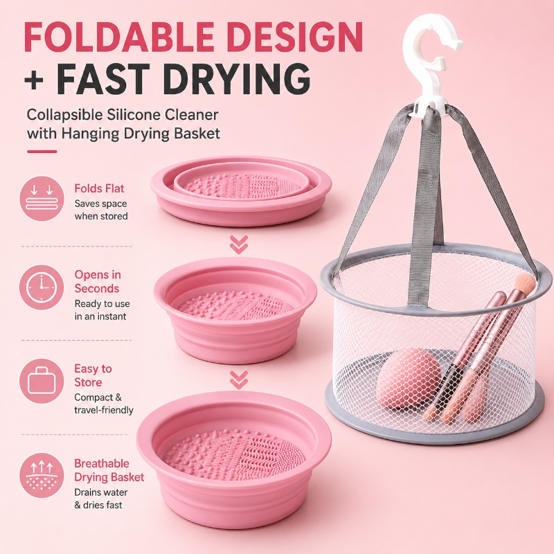 Mangkuk Pembersih Kuas Makeup  - Beauty Makeup Sponge ulasan dan harga