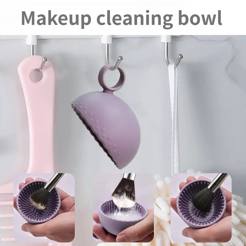 Mangkuk Pembersih Kuas Makeup  - Beauty Makeup Brushes ulasan dan harga