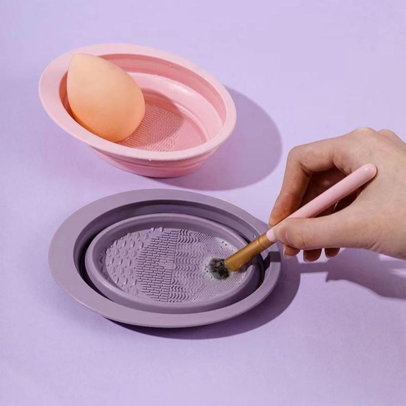 Kotak Pembersih Kuas Makeup Si - Beauty Makeup Sponge ulasan dan harga