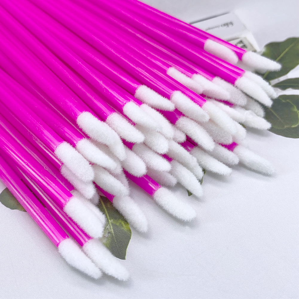 100 Buah Kuas Bibir Sekali Pak - Makeup Brush Set ulasan dan harga