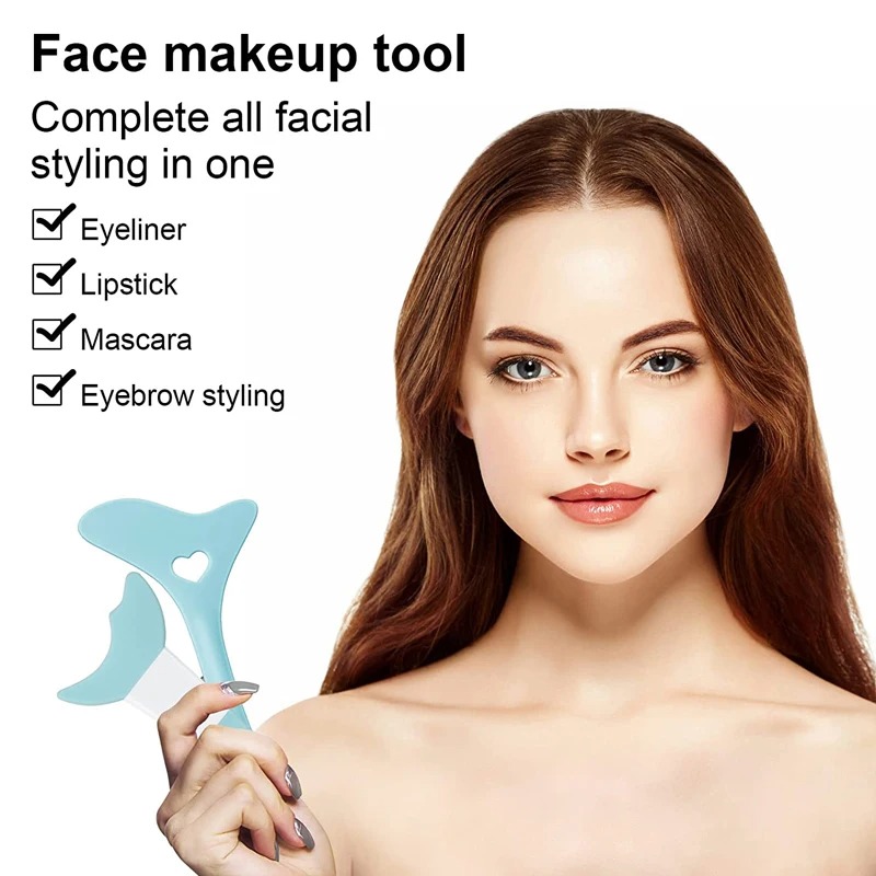 Stensil Riasan Eyeliner Siliko - Beauty Makeup Drawing ulasan dan harga
