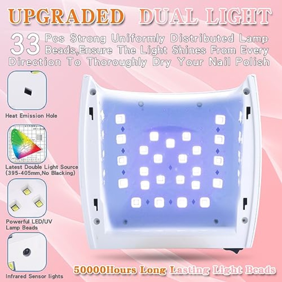 Lampu Kuku UV LED Pengering Ce - Gel Nail Polish ulasan dan harga