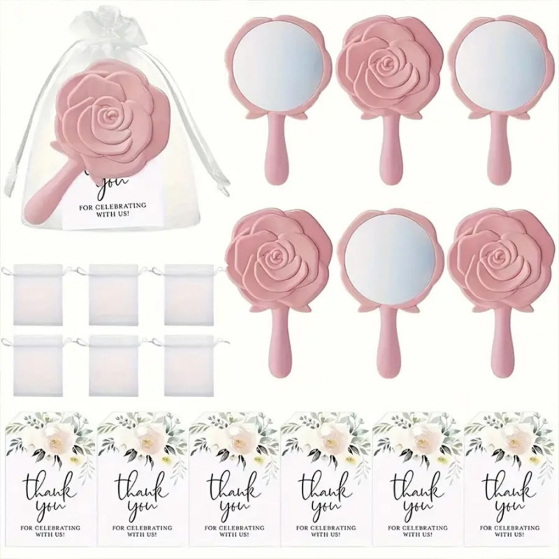 1-20Set Saku Cermin Rias Bunga - Beauty Flower Makeup ulasan dan harga