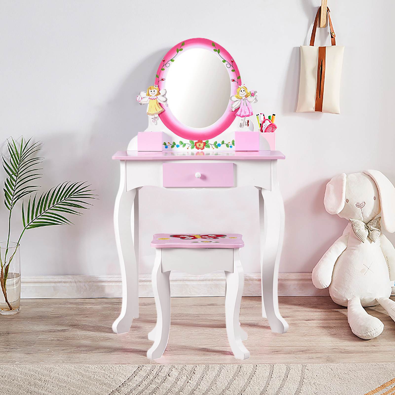 Set Meja Rias Anak Motif Bunga - Beauty Flower Makeup ulasan dan harga