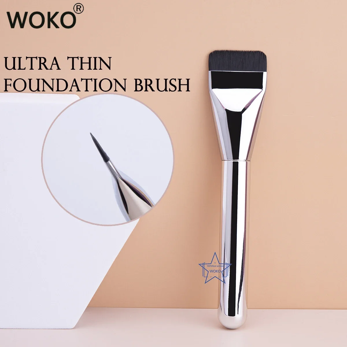 Kuas Foundation Ultra tipis ku - Makeup Beauty Ro ulasan dan harga