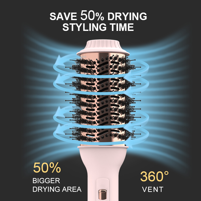 Lispo sikat udara panas 3 in I - Hair Straightener ulasan dan harga