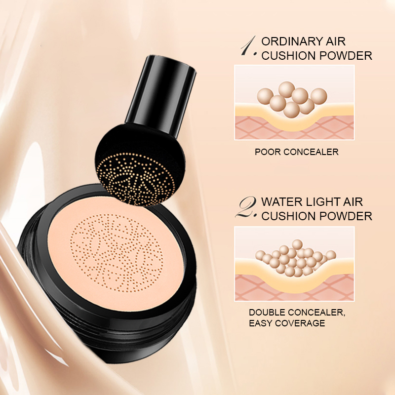 Ocheal BB CC Krim Cushion Comp - Beauty Makeup Sponge ulasan dan harga