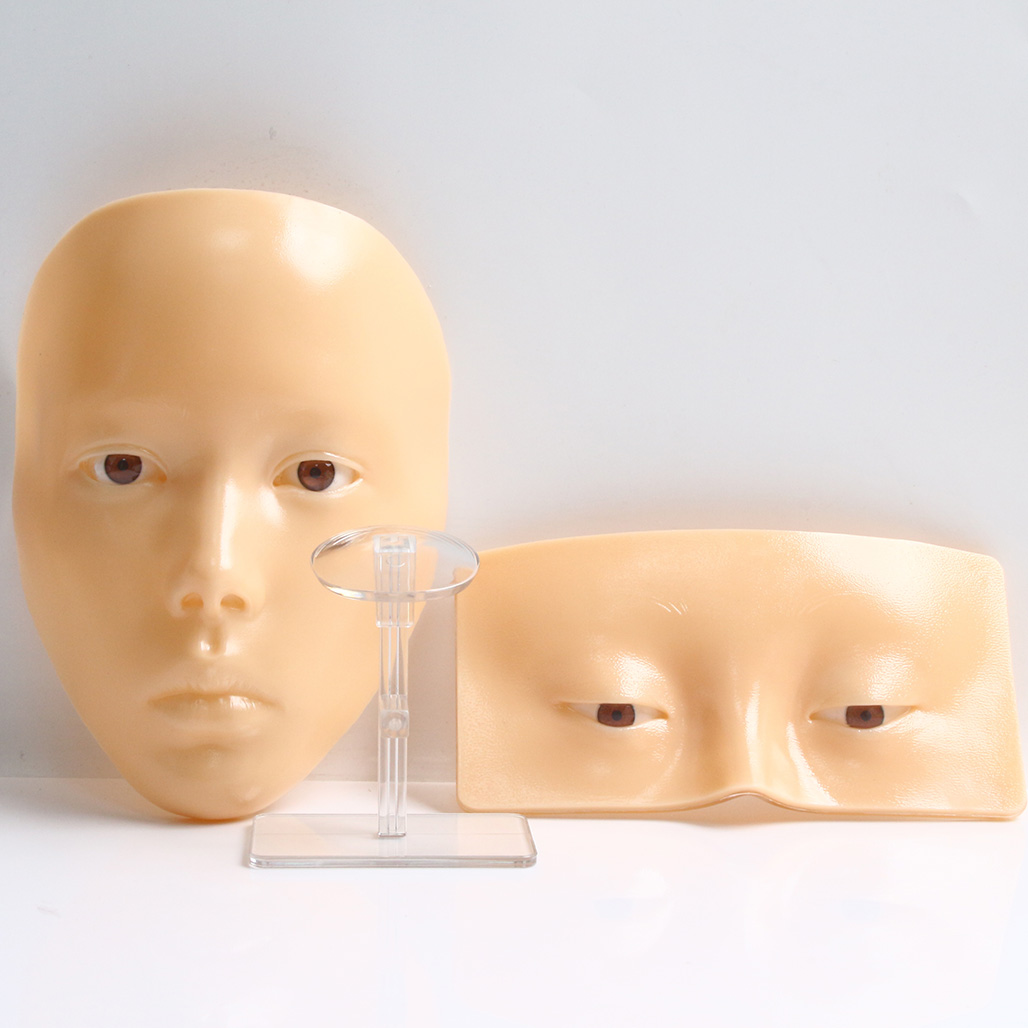 1set/kotak alas latihan siliko - Beauty Makeup Academy ulasan dan harga