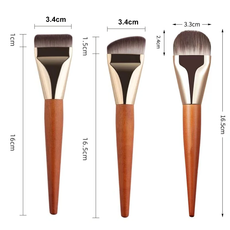 1/2/3 Buah Kuas Foundation Pro - Makeup Beauty Ro ulasan dan harga