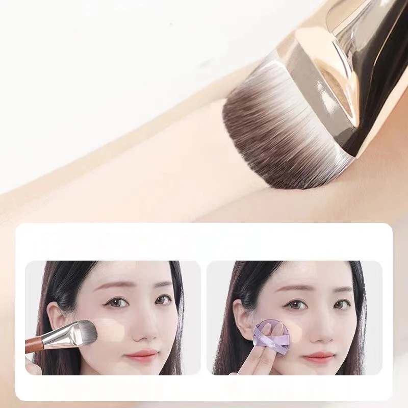 1/2/3 Buah Kuas Foundation Pro - Makeup Beauty Ro ulasan dan harga