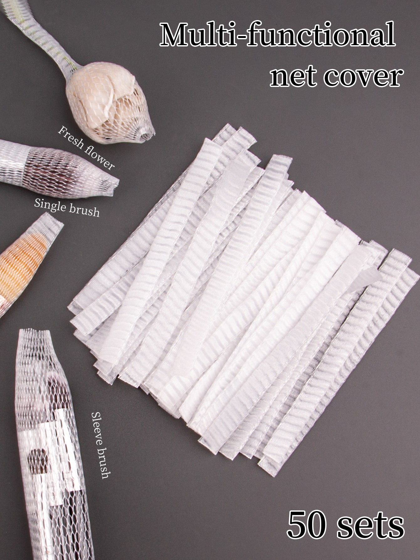 50PCS Set Jaring Pelindung Kua - Beauty Flower Makeup ulasan dan harga