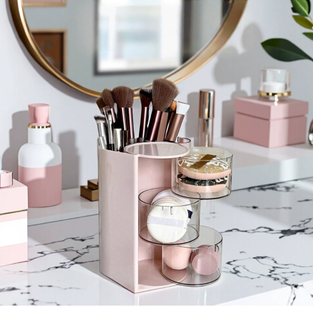 Kotak Penyimpanan Kosmetik Ber - Beauty Makeup Sponge ulasan dan harga