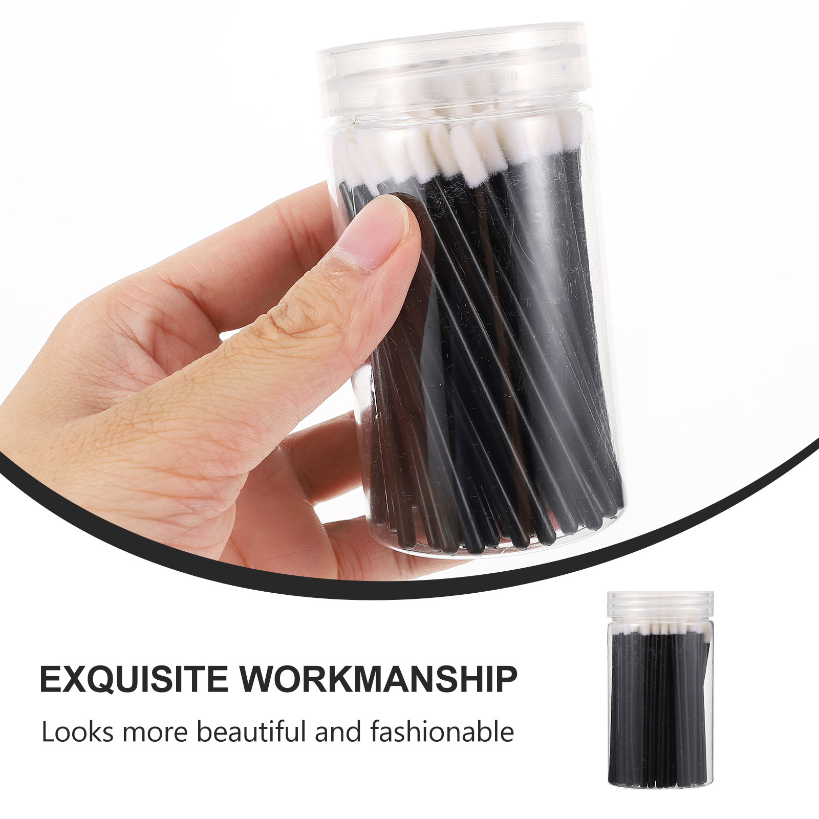 100Pcs Kuas Bibir Alat Rias Ap - Beauty Makeup Brushes ulasan dan harga