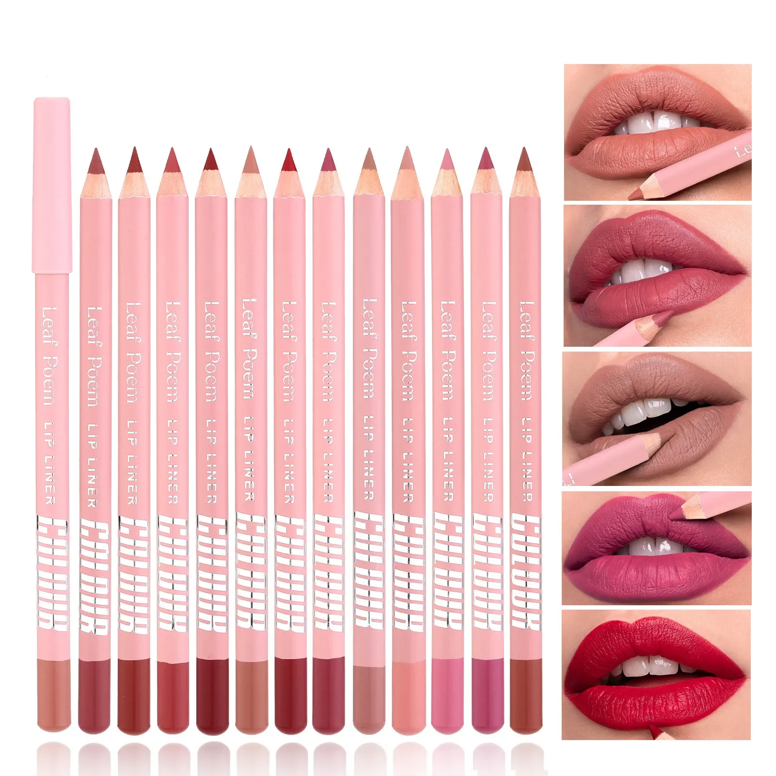 Set pena Lipliner lipstik, Per - Lip Liner Pencil ulasan dan harga