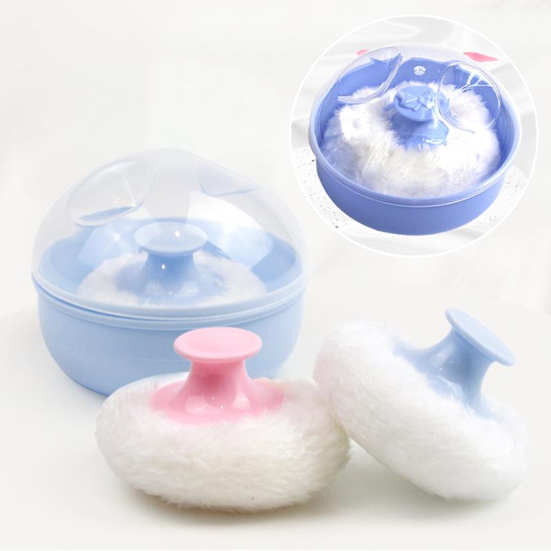 Bedak Talcum Dengan Kotak Berk - Beauty Makeup Sponge ulasan dan harga