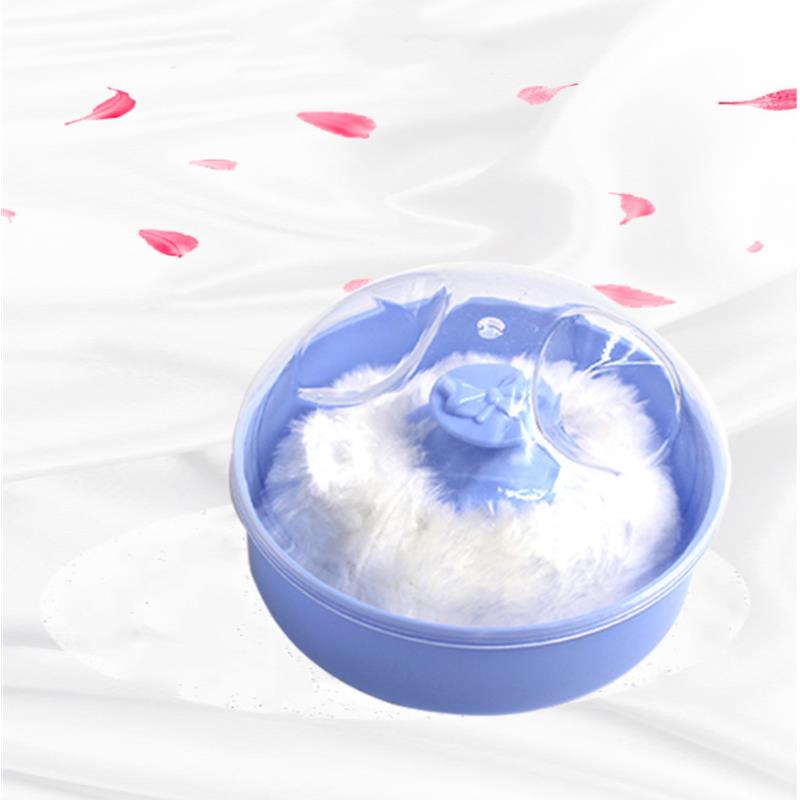 Bedak Talcum Dengan Kotak Berk - Beauty Makeup Sponge ulasan dan harga