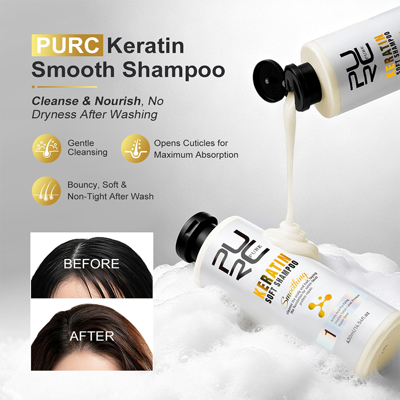 Perawatan Rambut PURC Keratin  - Hair Straightener ulasan dan harga