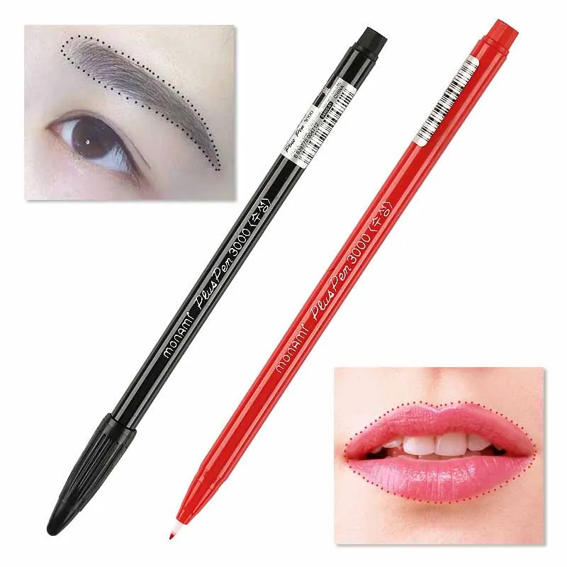2 Buah Pensil Tato Tahan Air L - Lip Liner Pencil ulasan dan harga