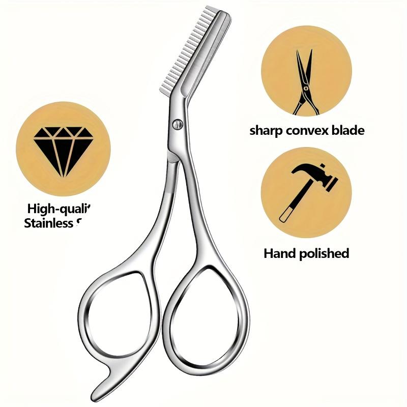 Gunting Alis Stainless Steel D - Beauty Works Makeup ulasan dan harga