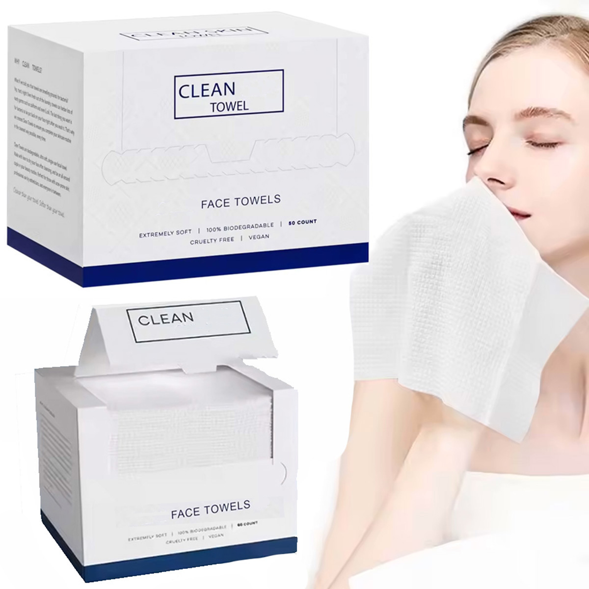 50Pcs/Box Handuk Wajah Sekali  - Beauty Of Joseon Makeup Remover ulasan dan harga