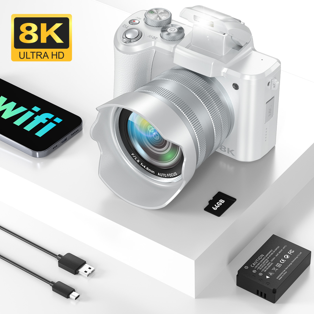 Kamera Digital 8K untuk Fotogr - Beauty Makeup Korean ulasan dan harga