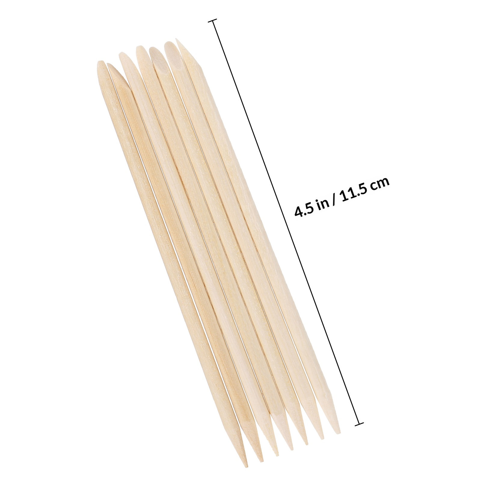 200pcs Stik Kutikula Kayu Oran - Gel Nail Polish ulasan dan harga