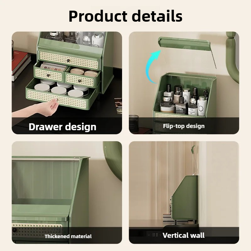 ‌ Organizer Rias Akrilik 6 Lac - Beauty Makeup Box Set ulasan dan harga