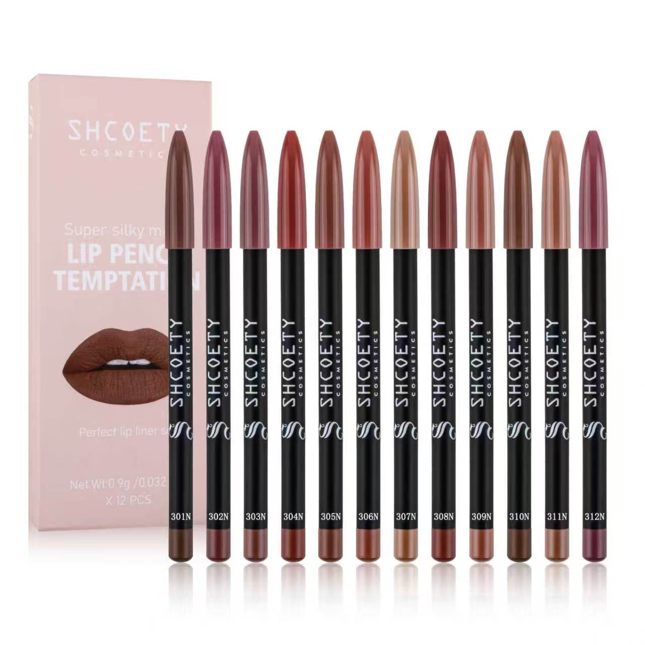 SHCOETY Eropa dan Amerika set  - Lip Liner Pencil ulasan dan harga