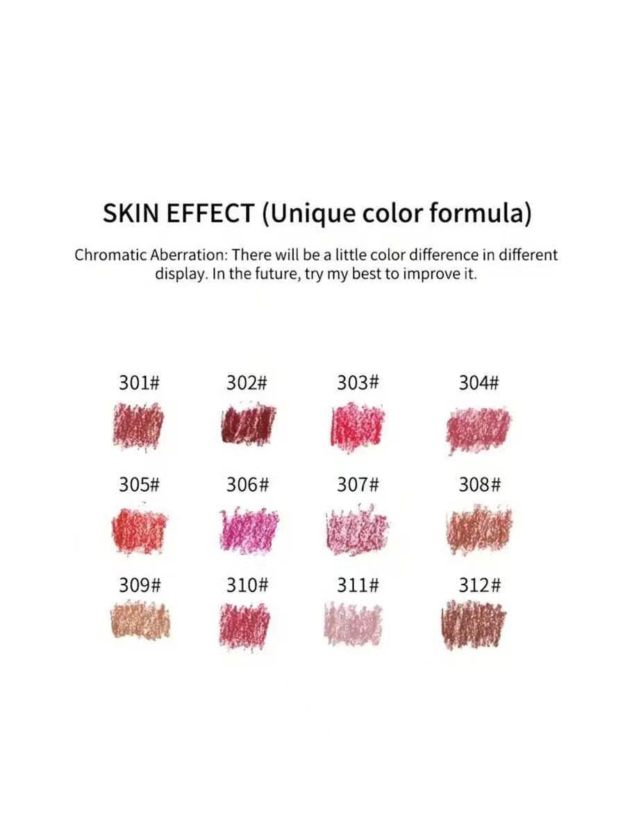 SHCOETY Eropa dan Amerika set  - Lip Liner Pencil ulasan dan harga