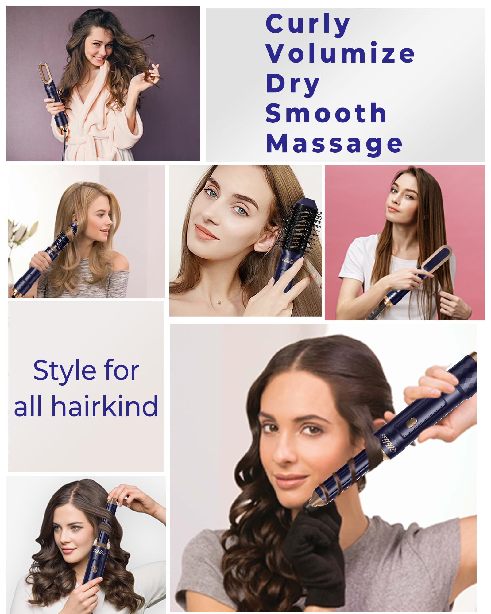 UKLISS 6 in 1 Pengering Rambut - Hair Straightener ulasan dan harga