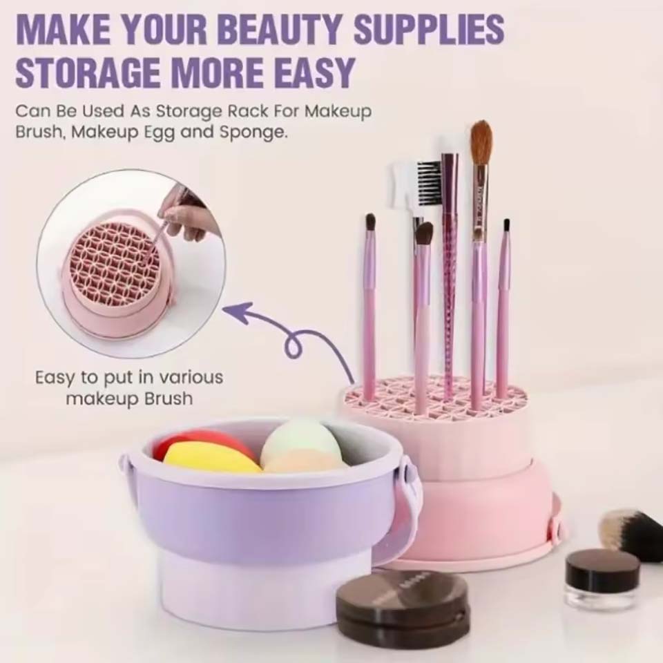Set Peralatan Pembersih Kuas M - Beauty Makeup Brushes ulasan dan harga