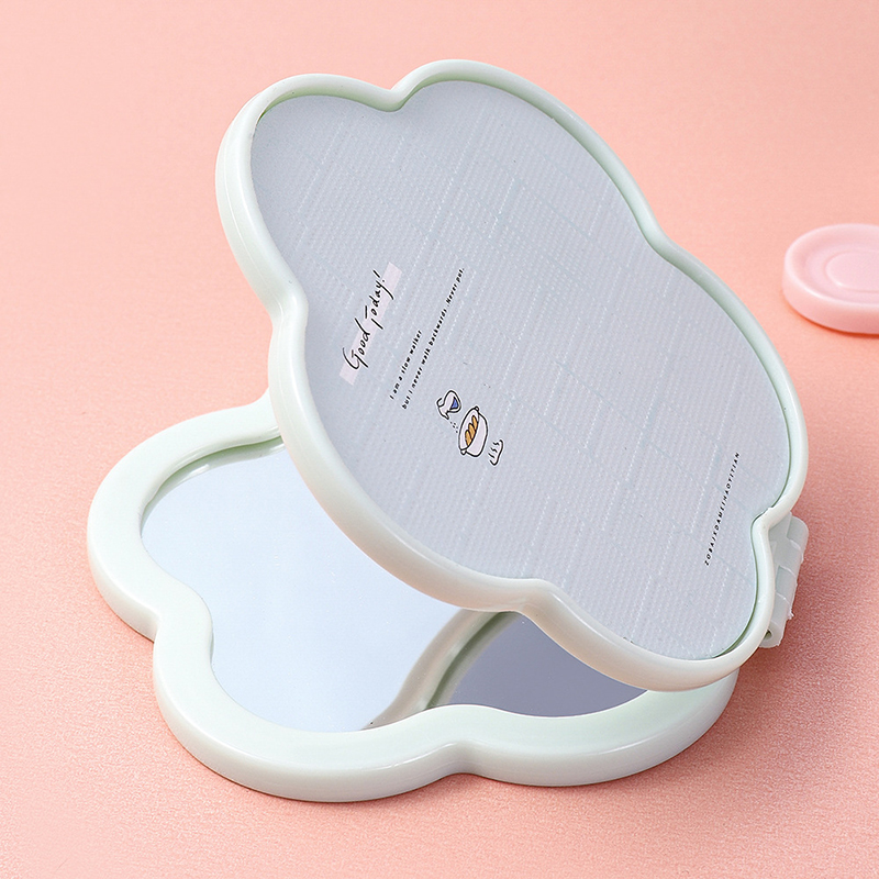 Cermin Rias Mini Lipat Dua Sis - Beauty Flower Makeup ulasan dan harga