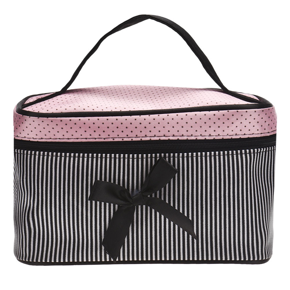 Tas Make Up Strip Pita Travel  - Ysl Beauty Makeup Bag ulasan dan harga