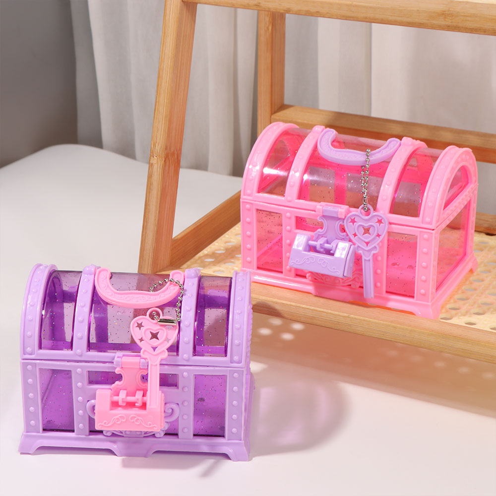 Kotak Mini Pink/Ungu Kotak Per - Beauty Makeup Box Set ulasan dan harga
