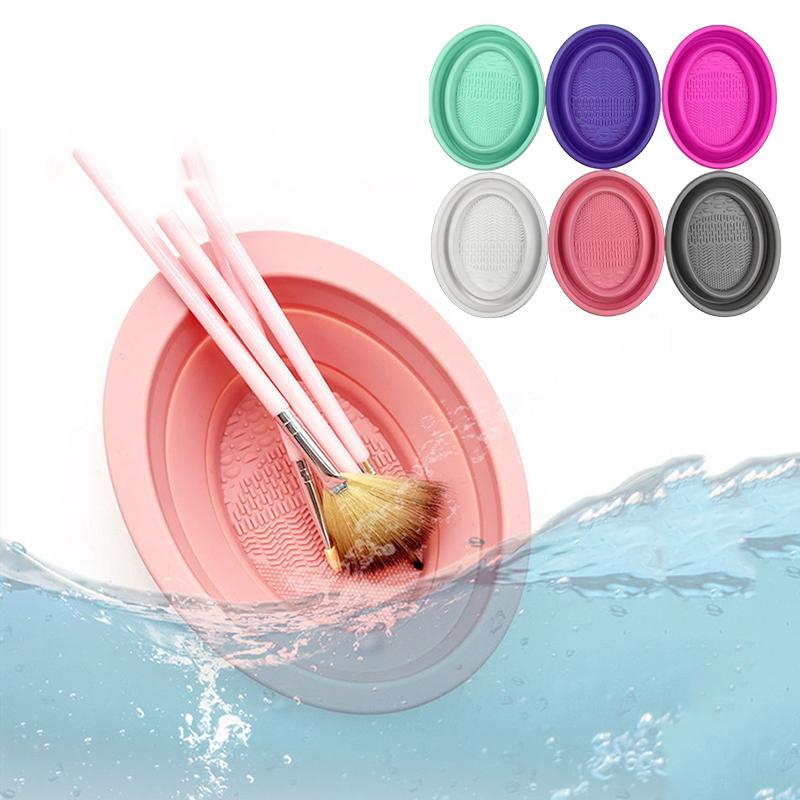 Alat Pembersih Kuas Makeup Sil - Beauty Makeup Brushes ulasan dan harga