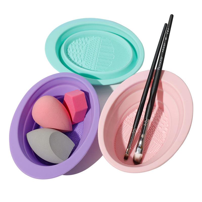 Alat Pembersih Kuas Makeup Sil - Beauty Makeup Brushes ulasan dan harga