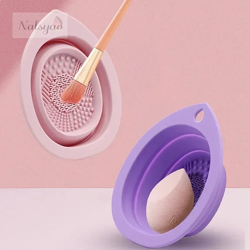 Kotak Pembersih Kuas Makeup Li - Beauty Makeup Brushes ulasan dan harga